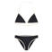 America Today triangel bikini Luna JR zwart/wit