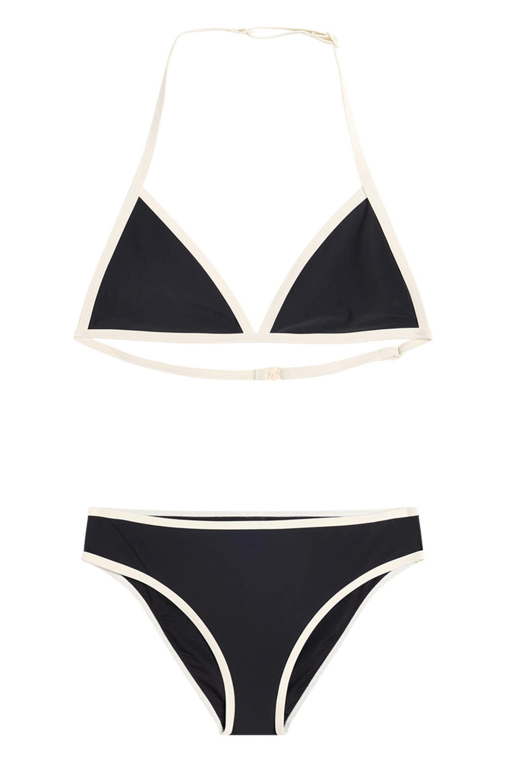 America Today triangel bikini Luna JR zwart/wit