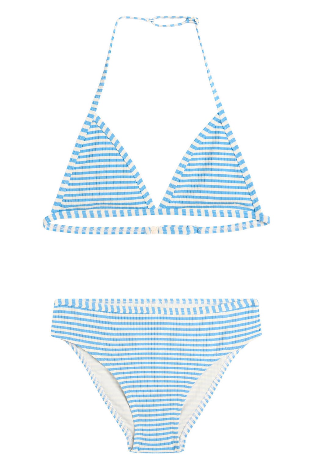America Today triangel bikini Luna JR lichtblauw/wit