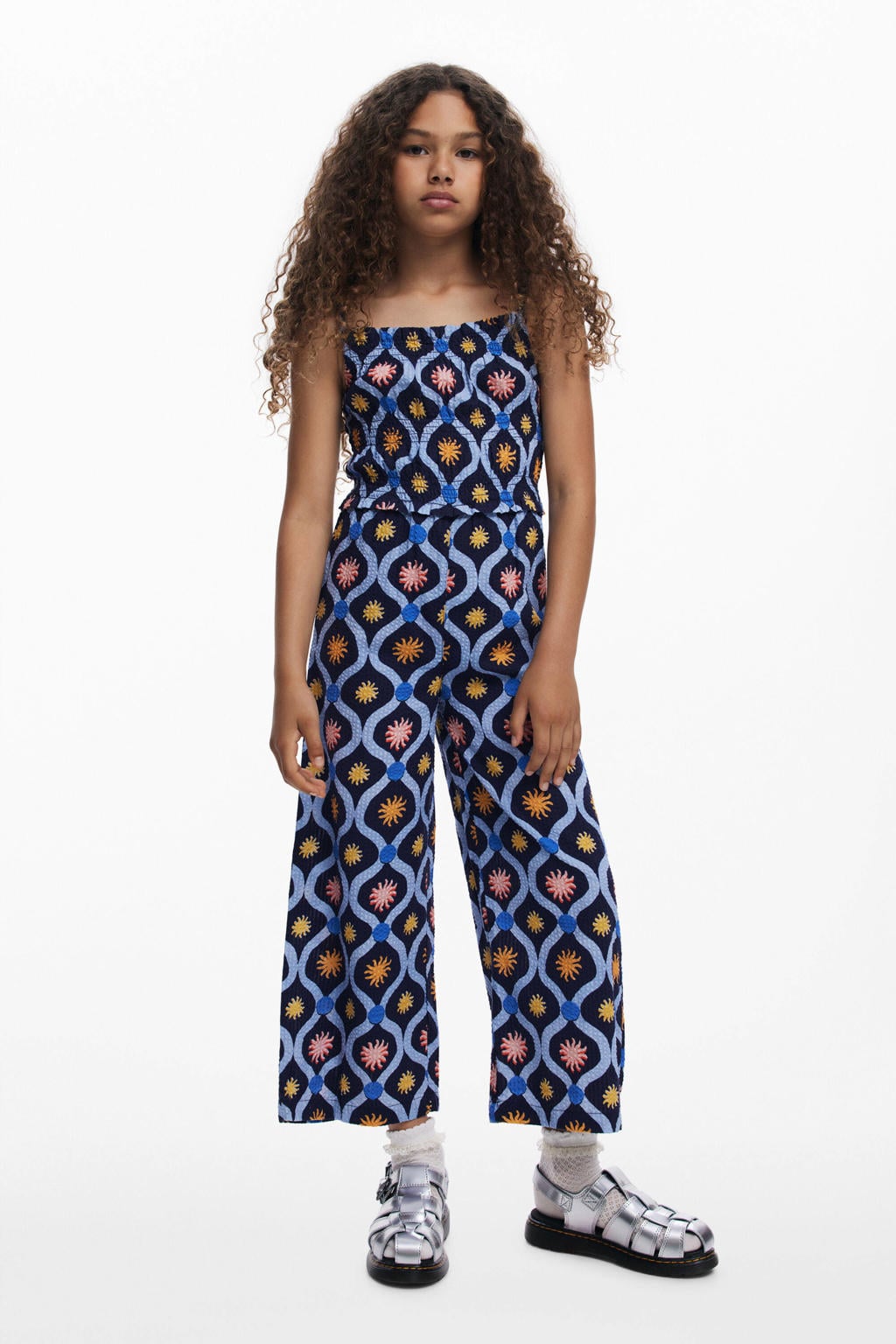 Desigual jumpsuit met print - meerkleurig