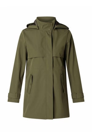 softshell jas olijfgroen