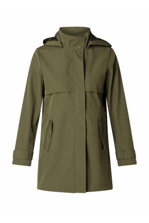 softshell jas olijfgroen