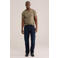 WE Fashion slim T-shirt groen