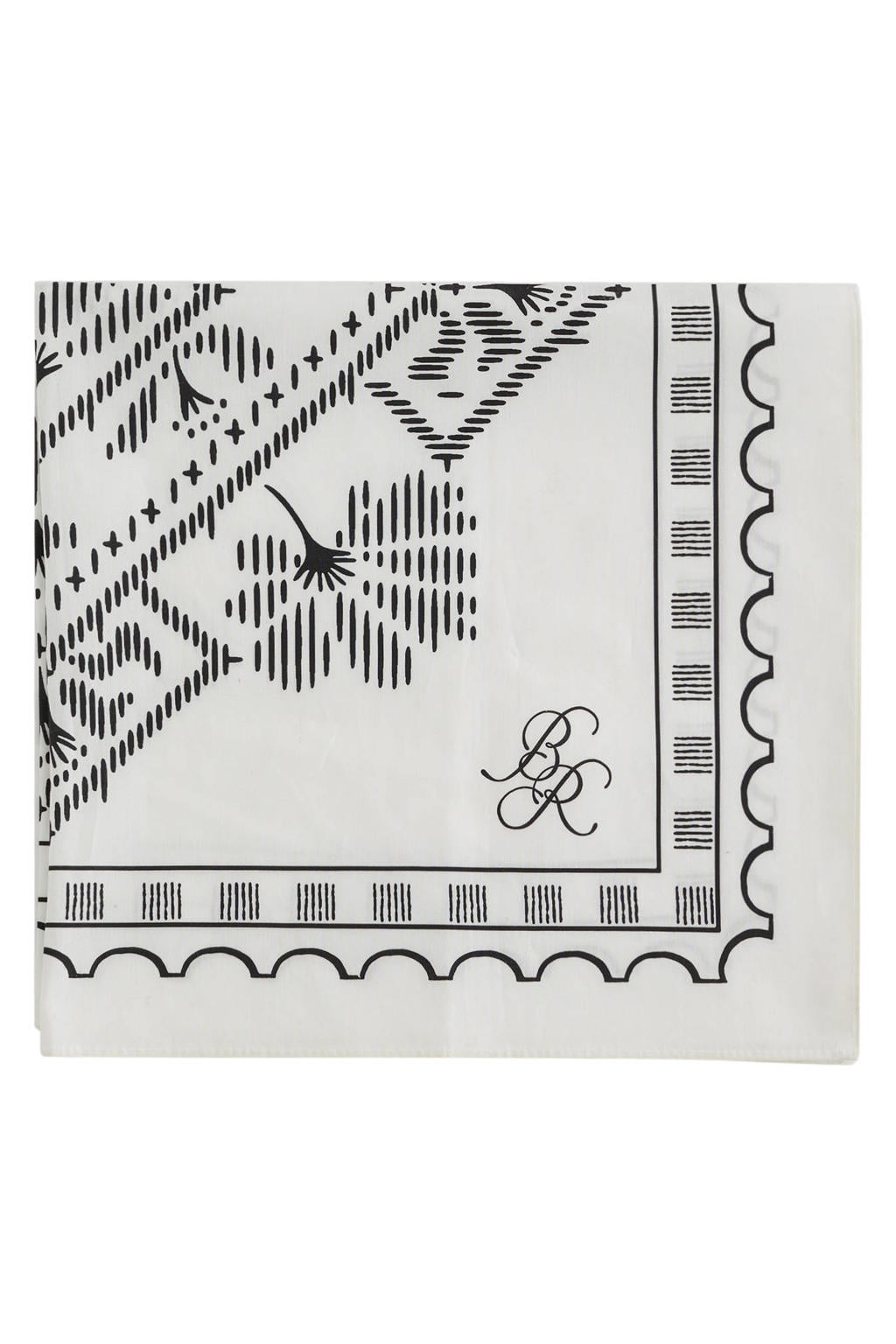 WE Fashion bandana met all over print wit