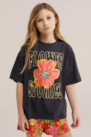 T-shirt zwart