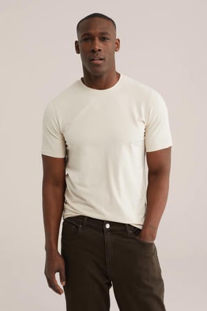  slim T-shirt beige