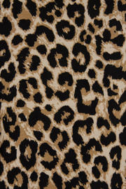 thumbnail: WE Fashion flared legging met panterprint - bruin