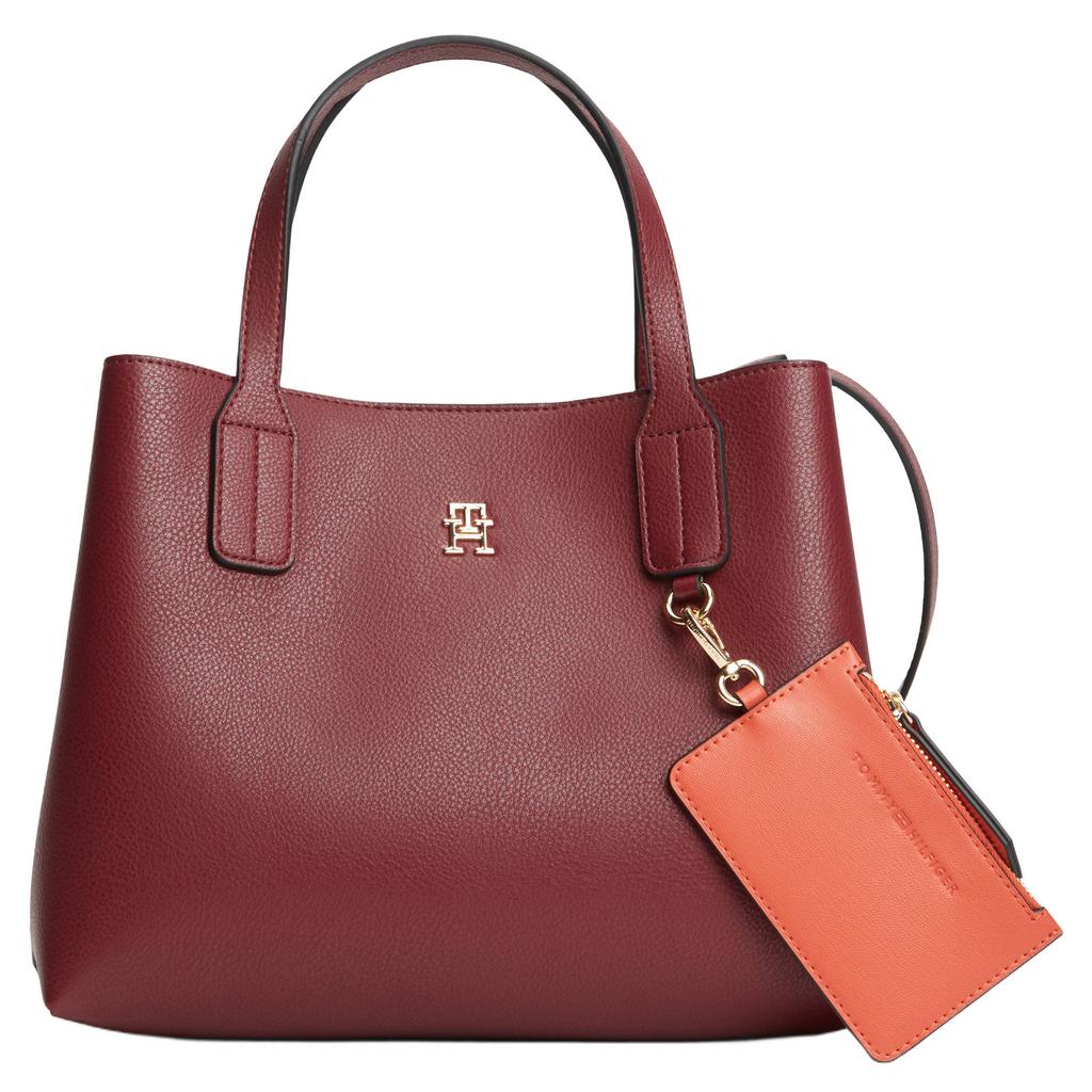 Tommy Hilfiger mini handtas TH Icon rood