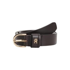 leren riem Essential Effortless donkerbruin