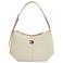 Tommy Jeans schoudertas TJW Slouchy ecru