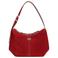 Tommy Jeans suède schoudertas TJW Slouchy rood
