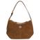 Tommy Jeans suède schoudertas TJW Slouchy cognac