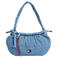 Tommy Jeans denim schoudertas TJW Icon blauw