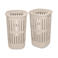 Brabantia Collect-It wasmand 55 liter met kunststof deksel (set van 2) (55 liter) (55 liter)