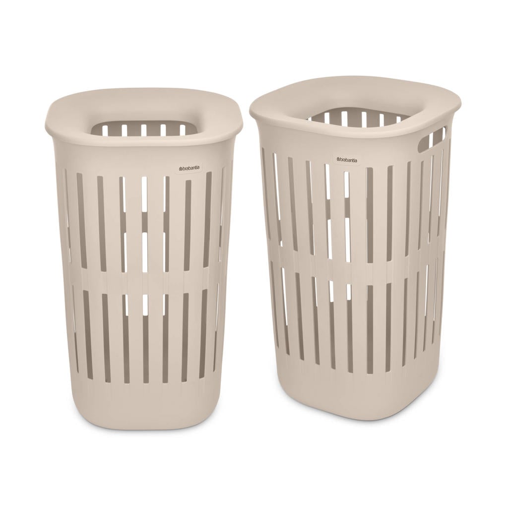 Brabantia Collect-It wasmand 55 liter met kunststof deksel (set van 2) (55 liter) (55 liter)