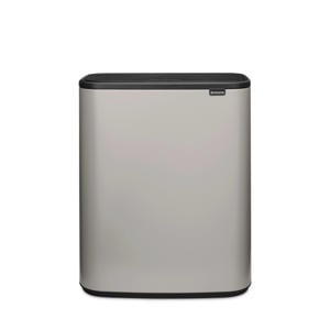Bo Touch Bin afvalemmer 2 x 30 liter met 2 kunststof binnenemmers