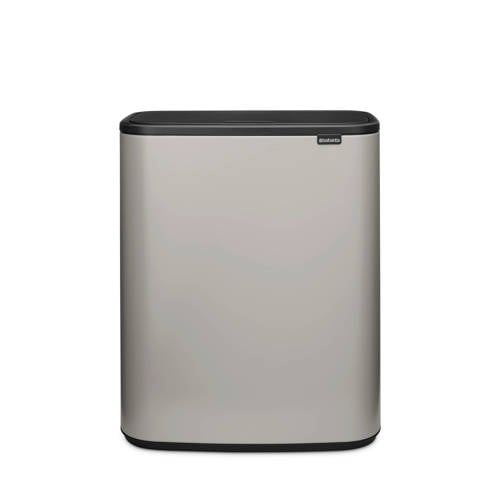 Brabantia Bo Touch Bin afvalemmer 2 x 30 liter met 2 kunststof binnenemmers afbeelding
