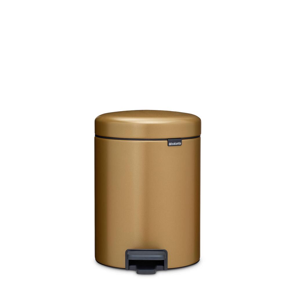 Brabantia NewIcon pedaalemmer 5 liter met kunststof binnenemmer
