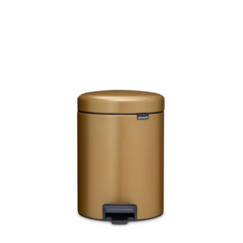 Brabantia NewIcon pedaalemmer 5 liter met kunststof binnenemmer afbeelding