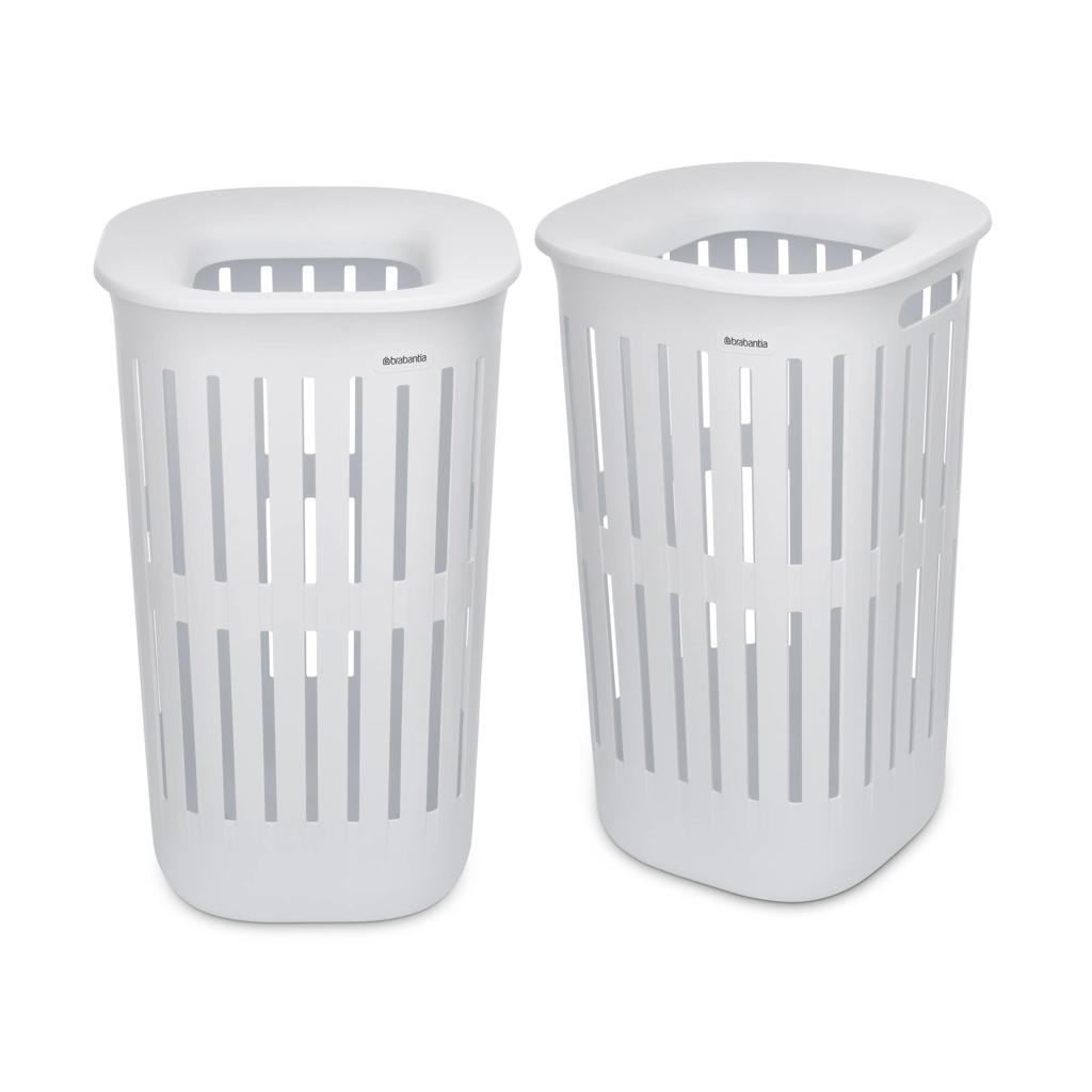 Brabantia Collect-It wasmand 55 liter met kunststof deksel (set van 2) (55 liter)