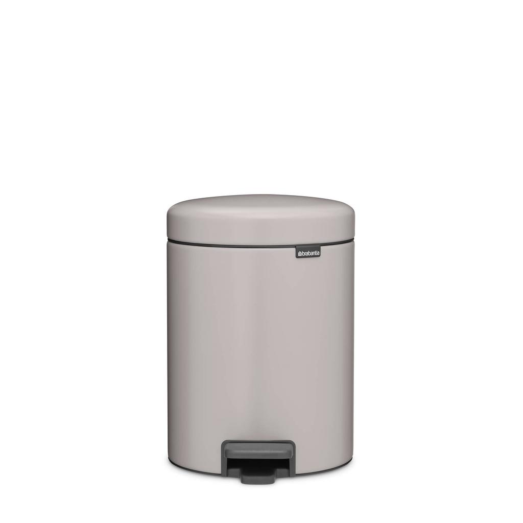 Brabantia NewIcon pedaalemmer 5 liter met kunststof binnenemmer