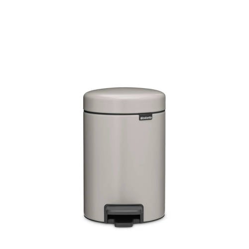 Brabantia NewIcon pedaalemmer 3 liter met kunststof binnenemmer afbeelding