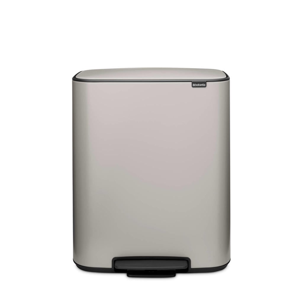 Brabantia Bo pedaalemmer 60 liter met kunststof binnenemmer