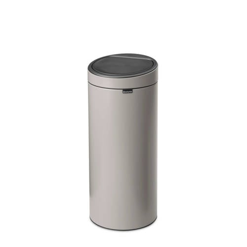 Brabantia Touch Bin afvalemmer 30 liter met kunststof binnenemmer afbeelding