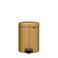 Brabantia Brabantia NewIcon Pedaalemmer, 5 liter, kunststof binnenemmer - Warm Gold