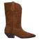 Sacha suède cowboylaarzen cognac
