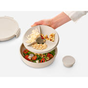 thumbnail: Brabantia Make & Take salade lunchbox 1,3 liter, kunststof - Soft Beige
