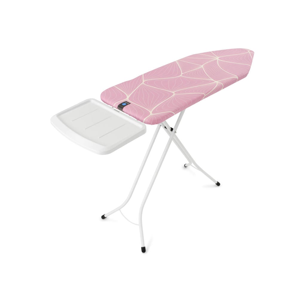 Brabantia Strijkplank C, 124x45 cm Lilac Waves met solide stoomunithouder