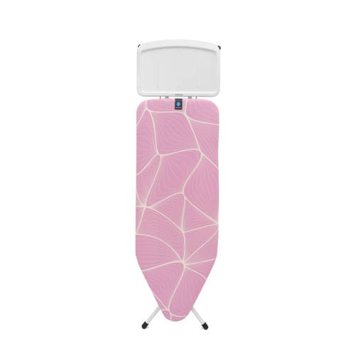 Brabantia Strijkplank C, 124x45 cm Lilac Waves met solide stoomunithouder afbeelding