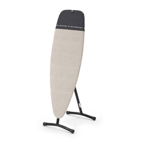 Brabantia Strijkplank en stoombord D, 135x45 cm Denim Grey met hittebestendige parkeerplaats afbeelding