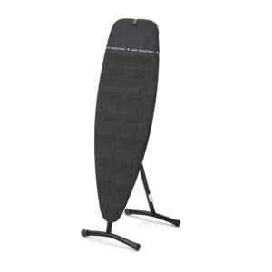  Strijkplank en stoombord D, 135x45 cm Denim Black met hittebestendige parkeerplaats
