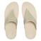 FitFlop TM Lulu Shimmerglitz teenslippers ecru