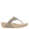FitFlop TM leren slippers goud