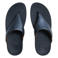 FitFlop TM Lulu leren teenslippers blauw metallic