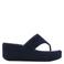 FitFlop TM leren slippers donkerblauw