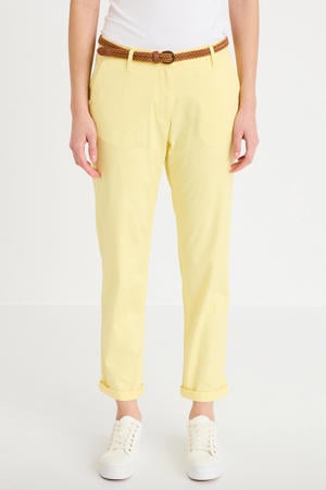 regular waist cropped chinobroek