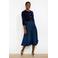 LOLALIZA denim spijkerrok dark blue denim