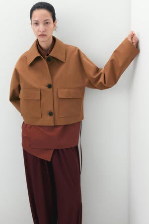 trenchcoat camel