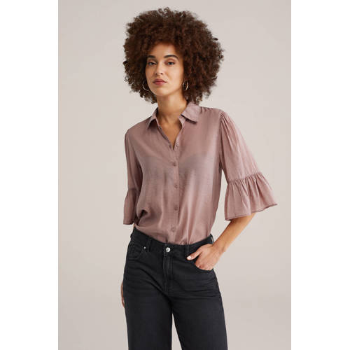 WE Fashion blouse oudroze afbeelding