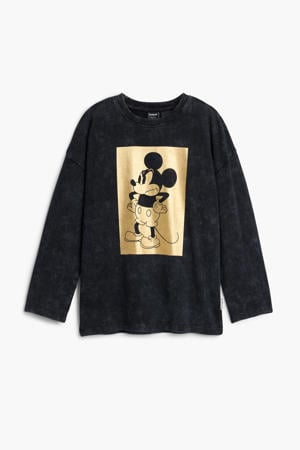 Mickey Mouse longsleeve zwart