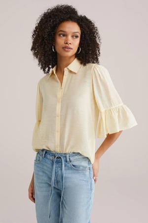 blouse lichtgeel