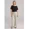 WE Fashion kanten top donkerbruin