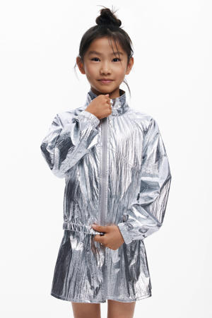 reversible jas lente zomer grijs