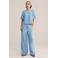 WE Fashion Blue Ridge top light blue denim