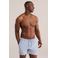 WE Fashion seersucker zwemshort lichtblauw