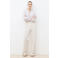 Caroll wide leg jeans - ecru